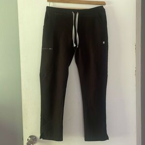 Figs scrub pants, black, size S